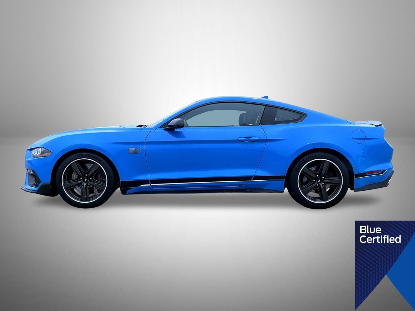 Certified Used 2023 Grabber Blue Ford Mach 1 image 8