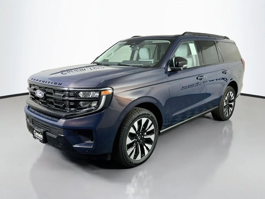 New 2027 Blue Ember Metallic Ford Platinum image 5