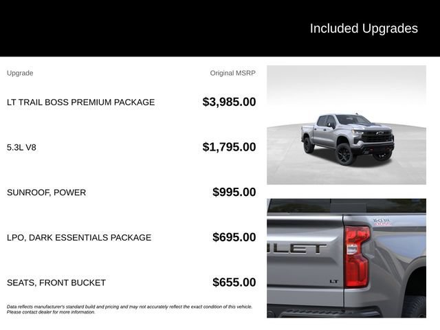 New 2026 Sterling Gray Metallic Chevrolet LT Trail Boss image 5