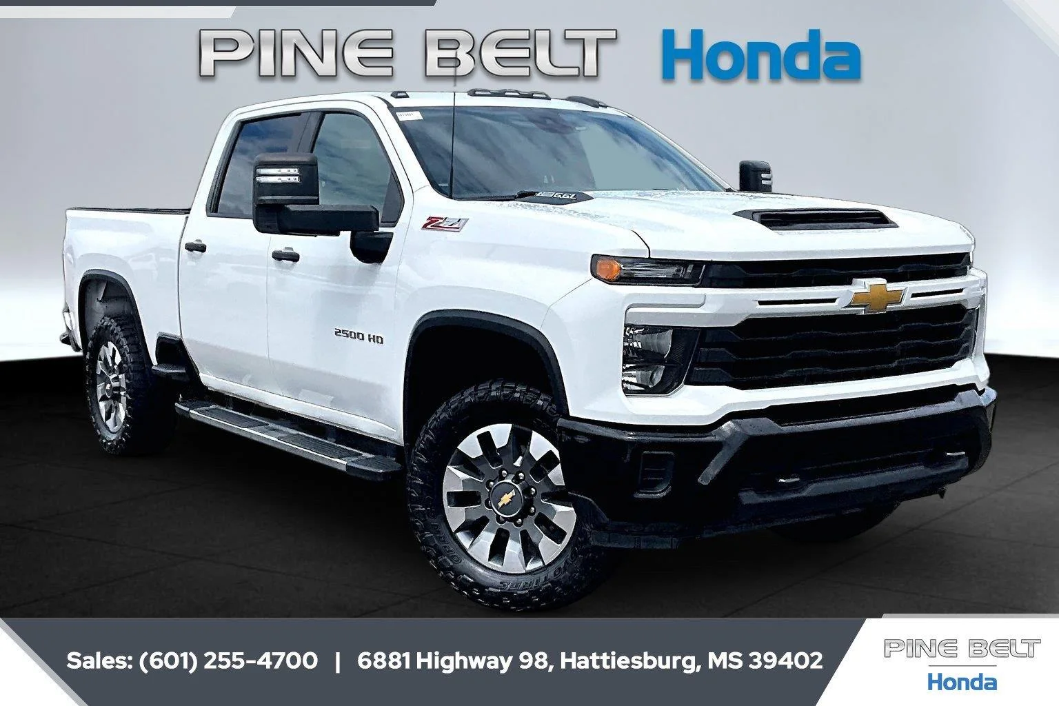 Used 2024 Summit White Chevrolet Custom image 1