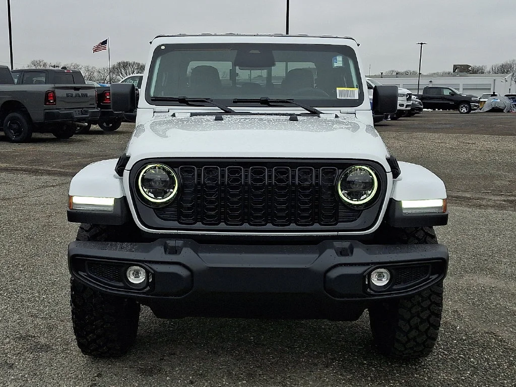 New 2026 Bright White Clear-Coat Exterior Paint Jeep Willys image 2
