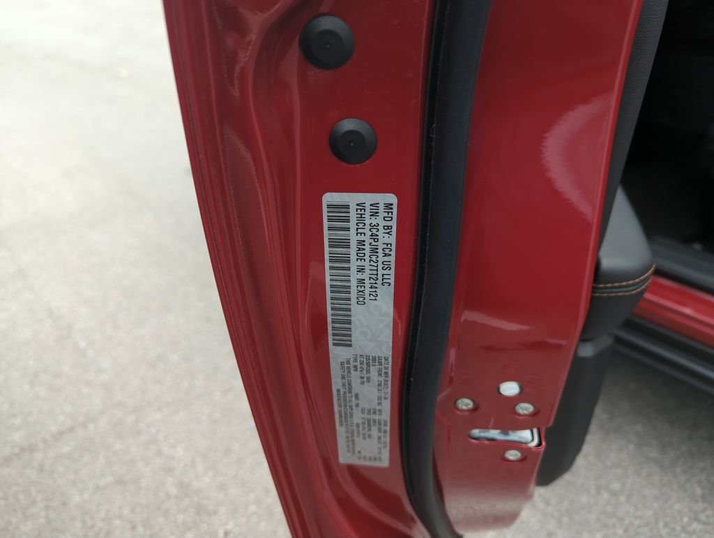 New 2026 Red Hot Pearl-Coat Exterior Paint Jeep Overland image 41