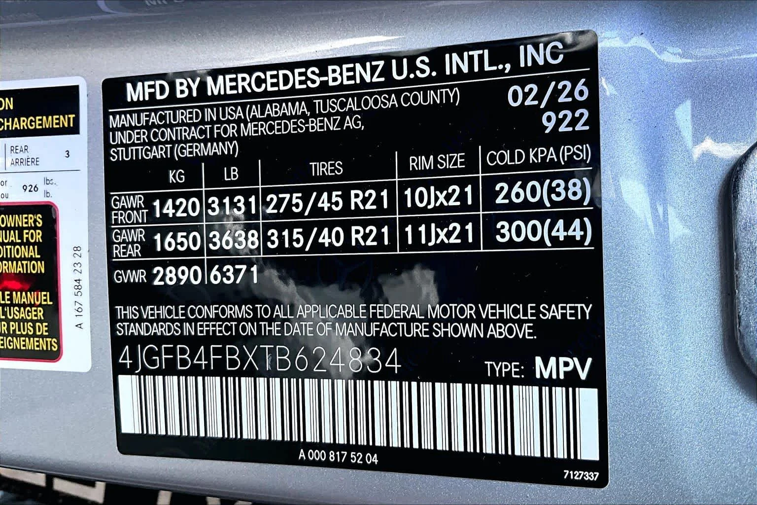 New 2026 Cirrus Silver Metallic Mercedes-Benz GLE 350 image 17