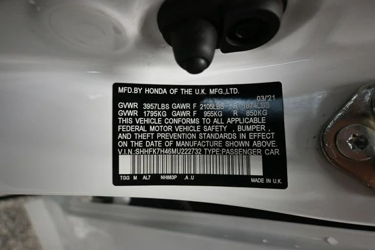 Used 2021 White Honda Sport image 42