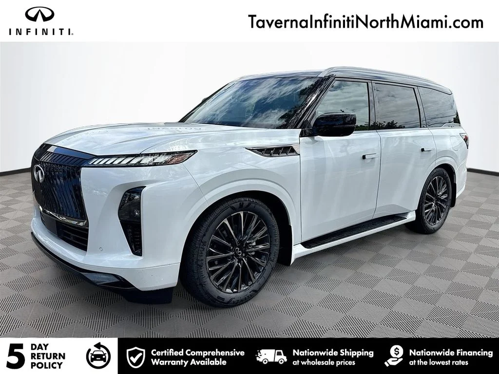 New 2026 2T RADIANT WHIT INFINITI Autograph 4WD image 1
