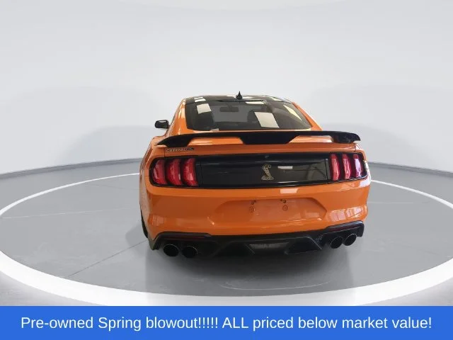 Used 2021 Orange Ford Shelby GT500 image 7