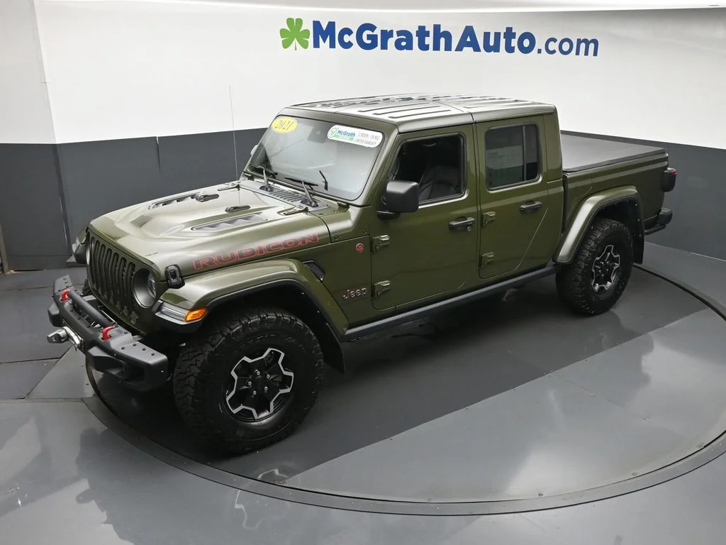 Certified Used 2021 Green Jeep Rubicon image 20