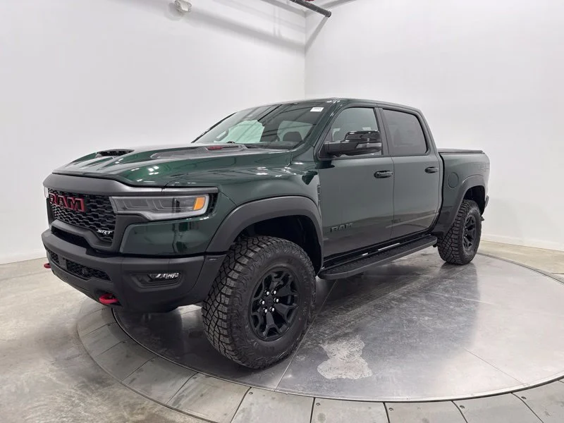 New 2027 Serrano-Green Metallic Paint RAM TRX SRT image 3