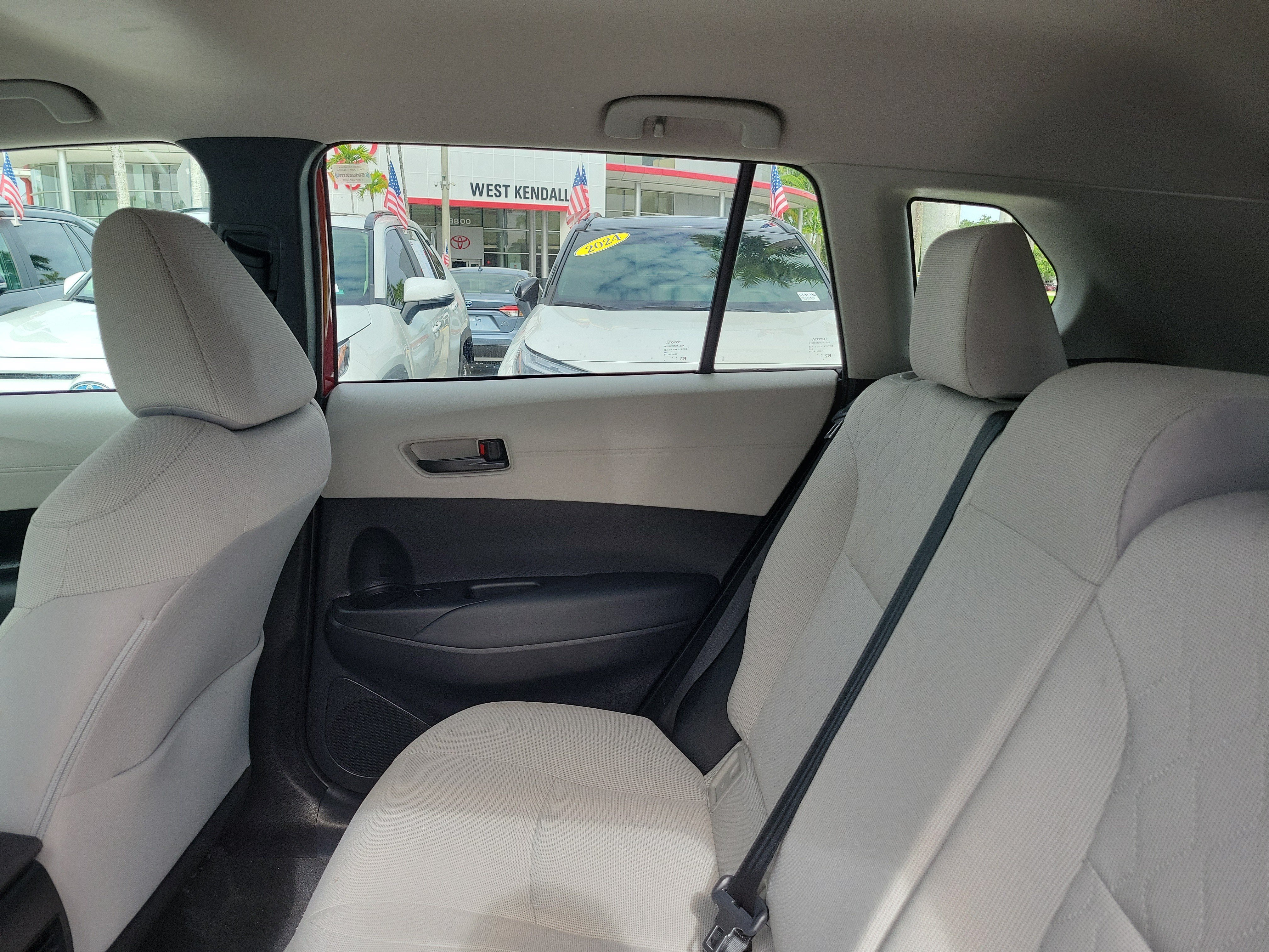 Certified Used 2023 Barcelona Red Metallic Toyota LE image 14