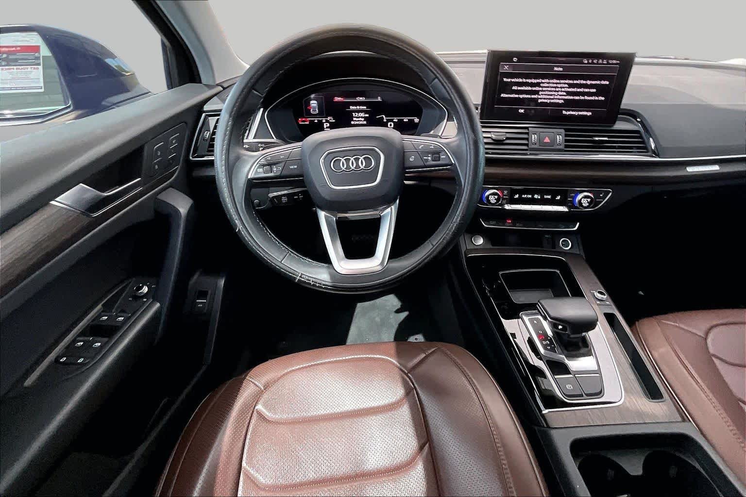Used 2025 Brilliant Black Audi Premium image 6