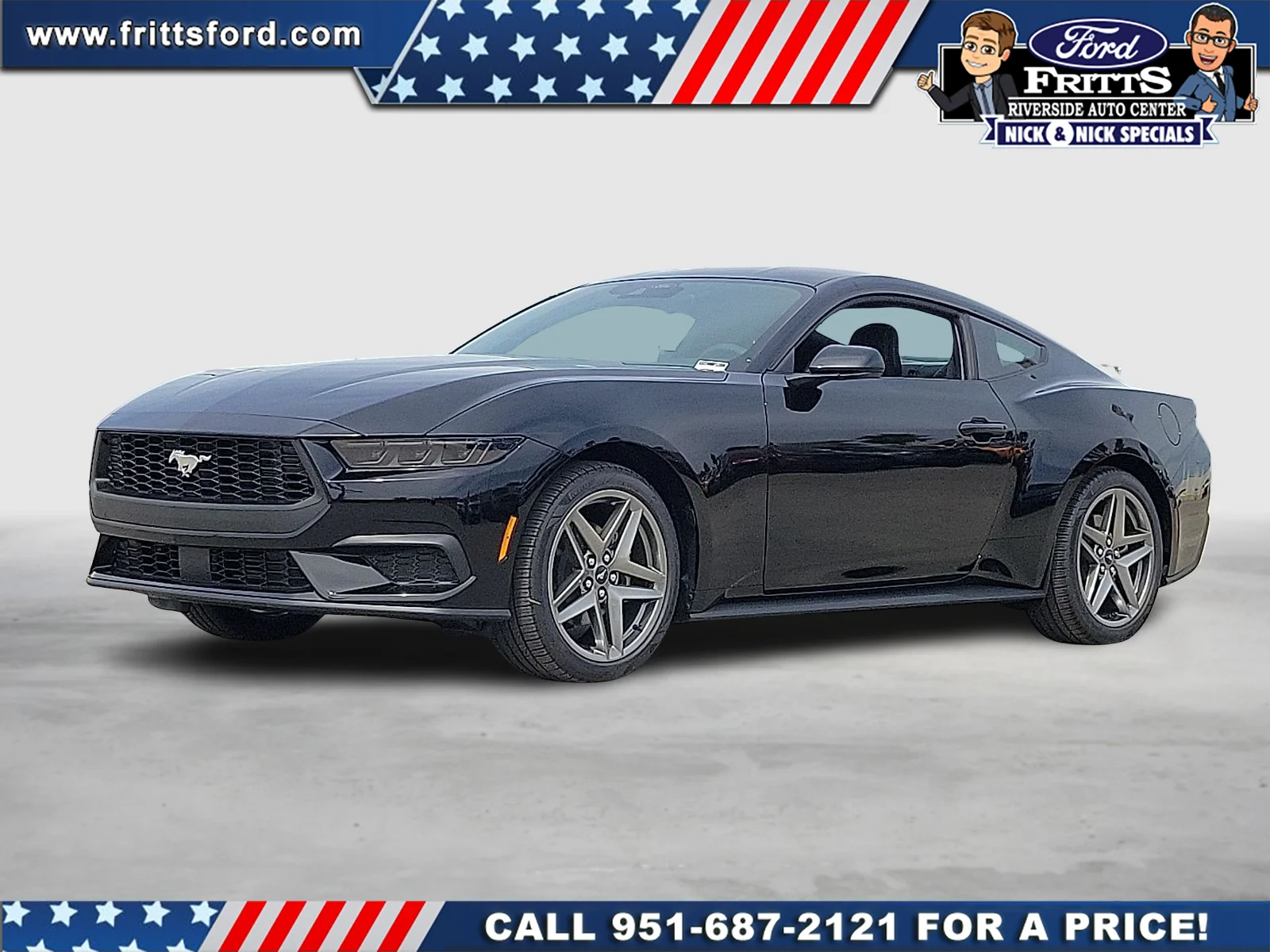 New 2026 Shadow Black Ford EcoBoost® Fastback image 1