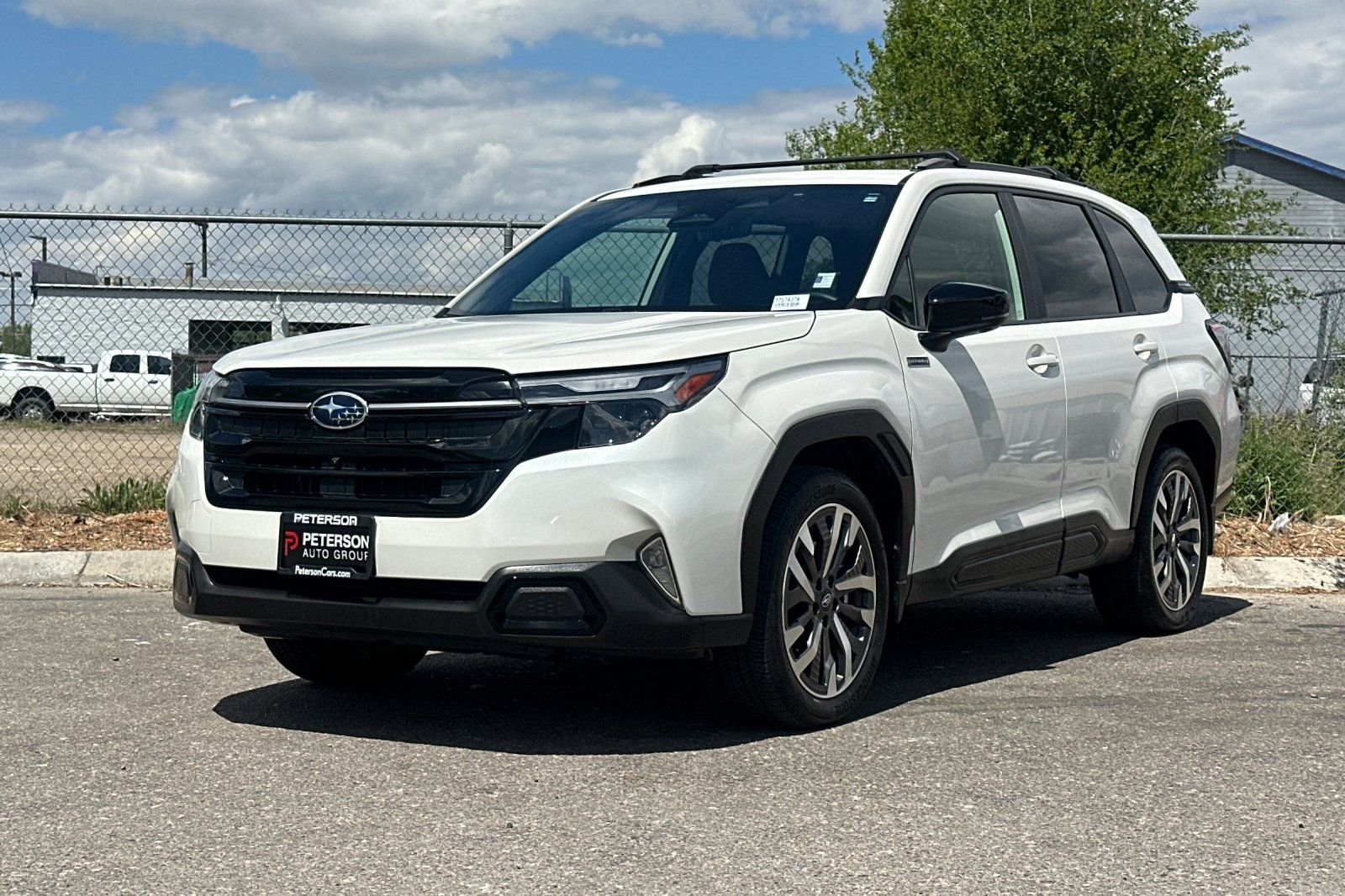 Used 2025 White Subaru Touring image 8