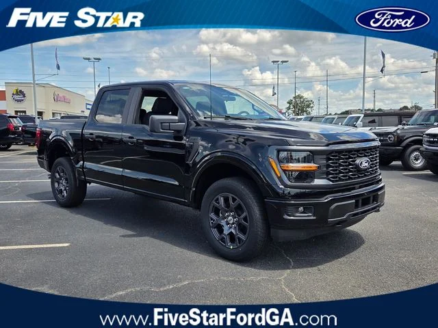 New 2026 Agate Black Metallic Ford STX image 1