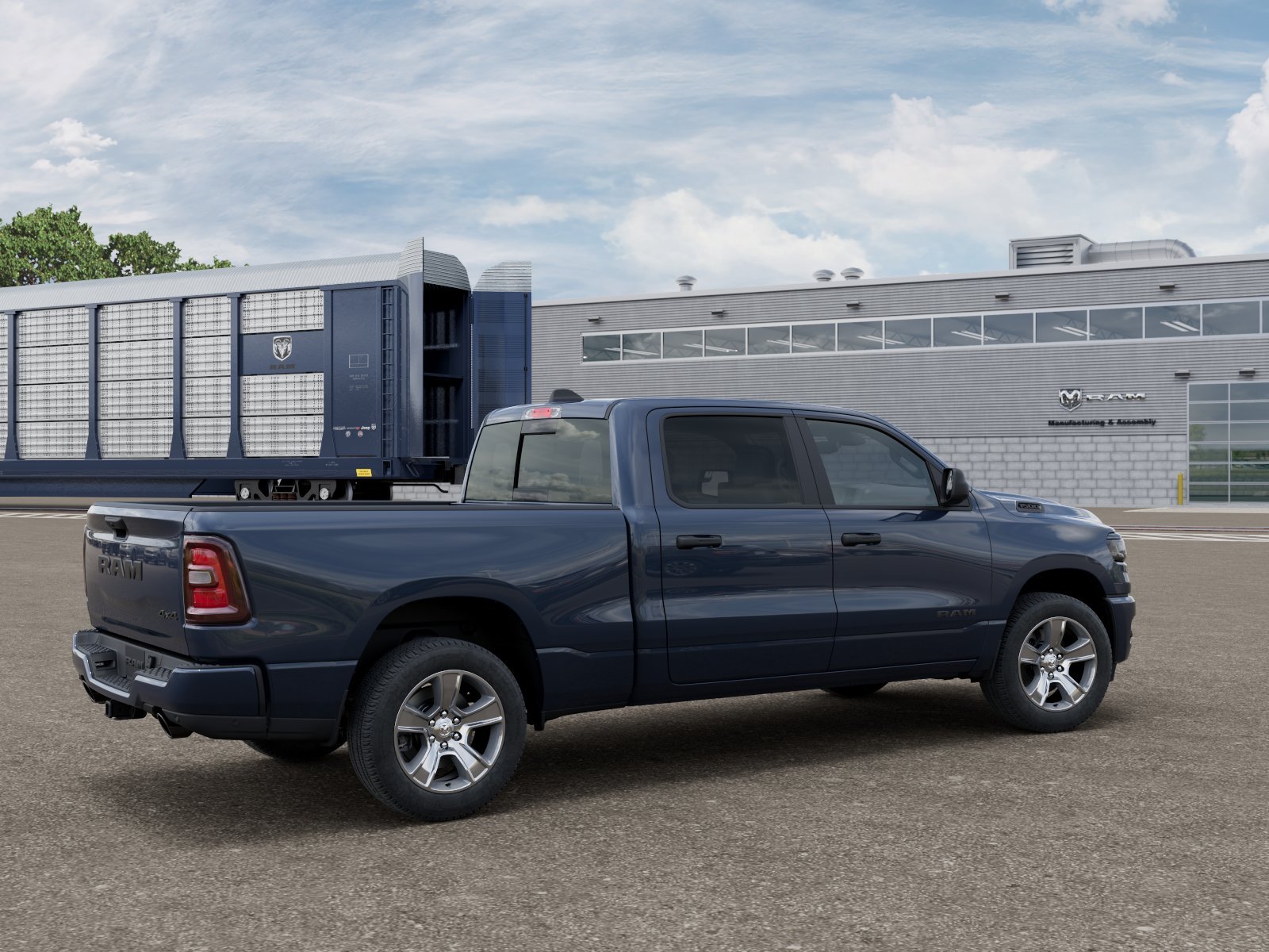 New 2026 Forged Blue Metallic Exterior Paint RAM  image 2