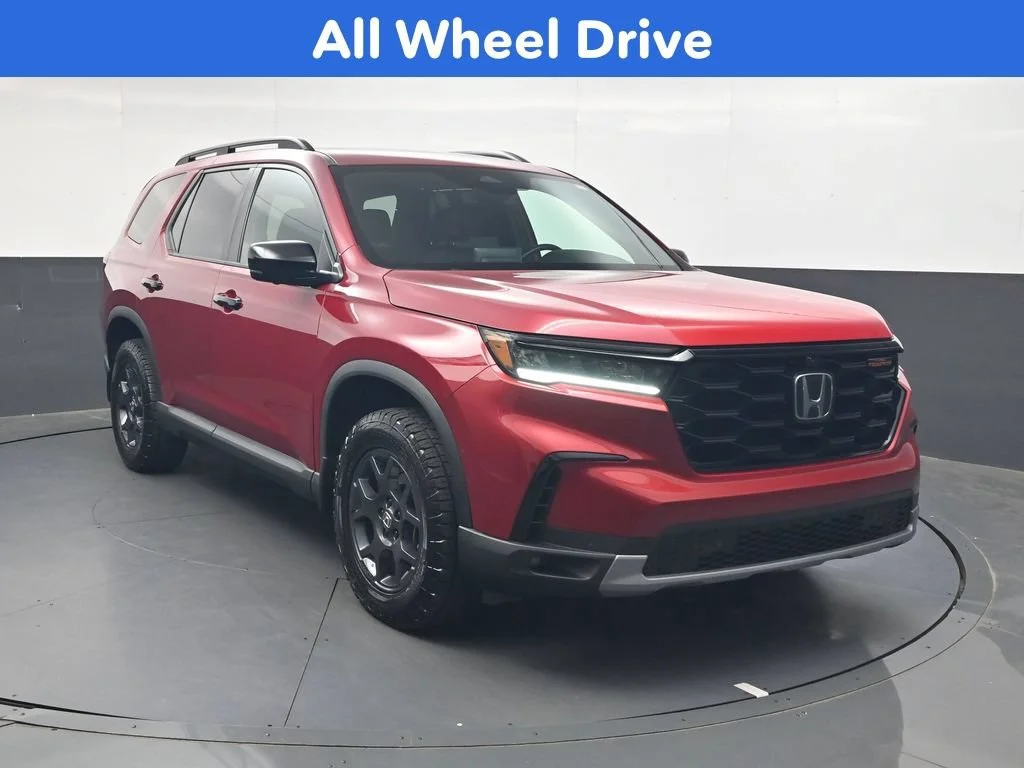 Certified Used 2025 Radiant Red Metallic II Honda TrailSport image 54