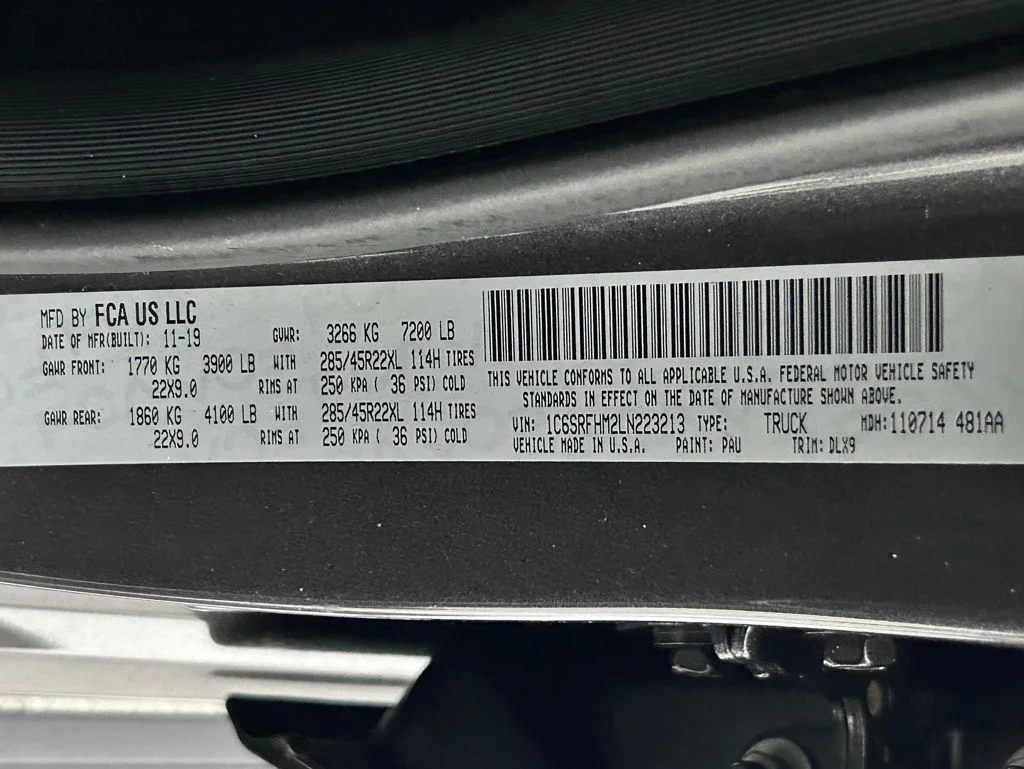Used 2020 Gray Ram Limited image 28