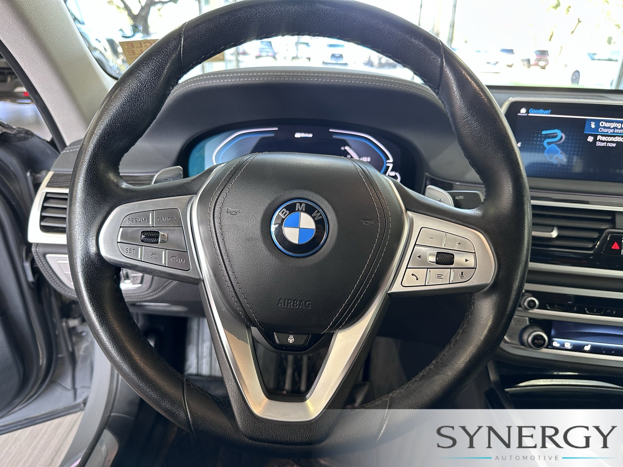 Used 2022 Bernina Grey Amber Effect Metallic BMW 745e xDrive image 19