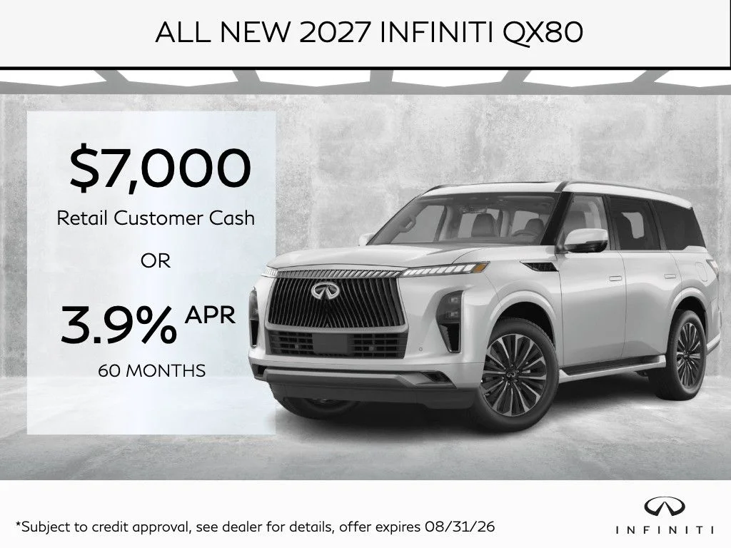 New 2027 RADIANT WHITE INFINITI Sport 4WD image 2