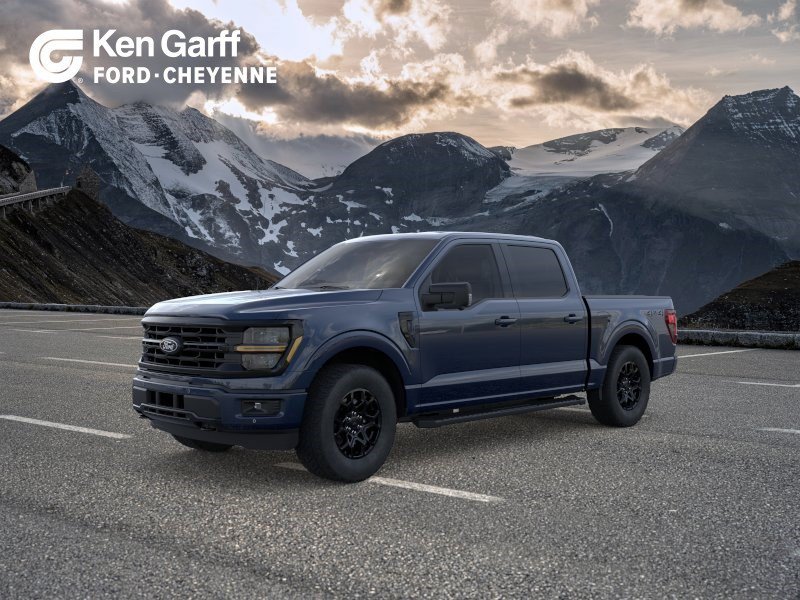 New 2026 Antimatter Blue Metallic Ford XLT image 1