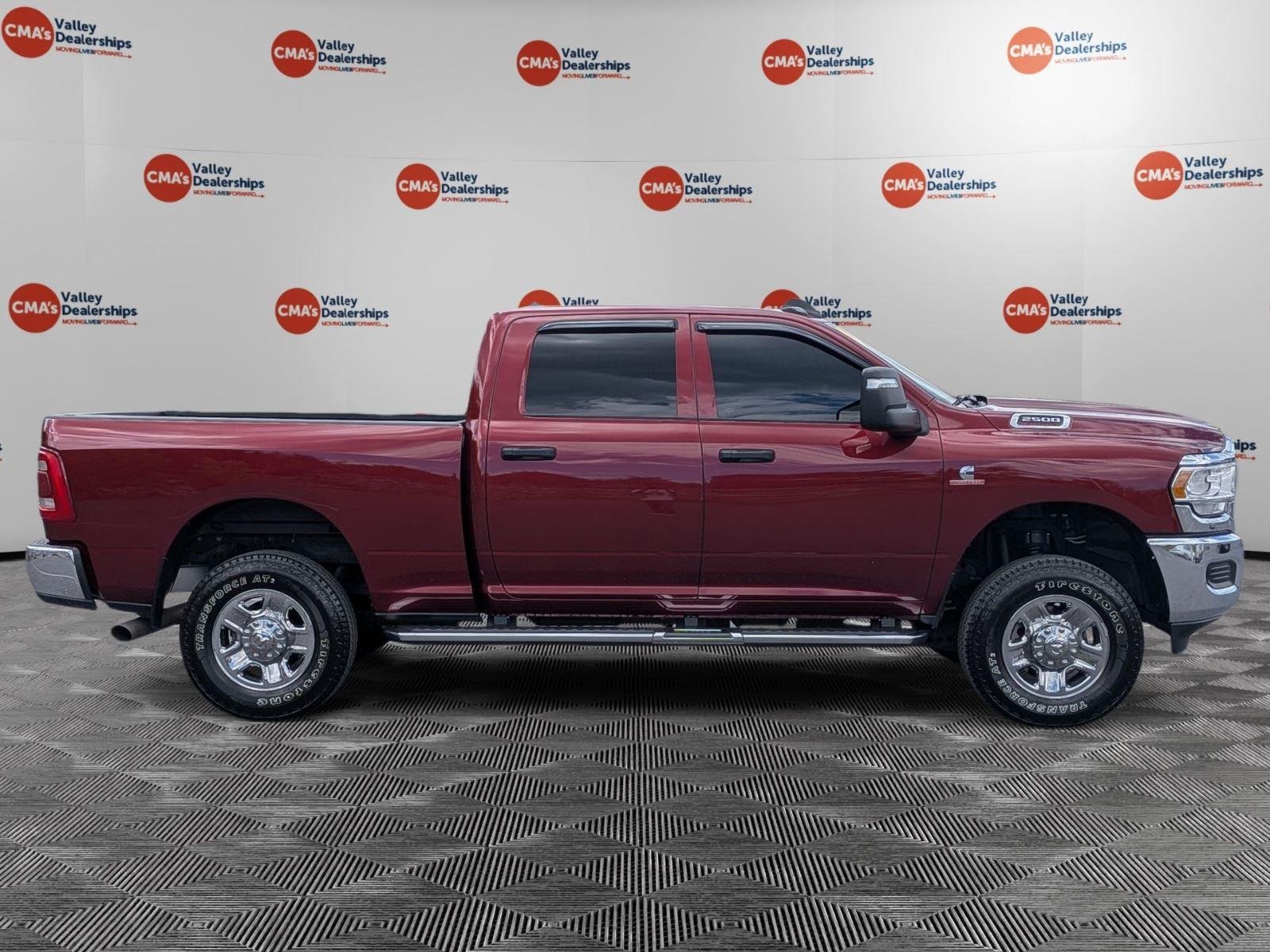 Used 2024 Delmonico Red Pearlcoat Ram Tradesman image 4