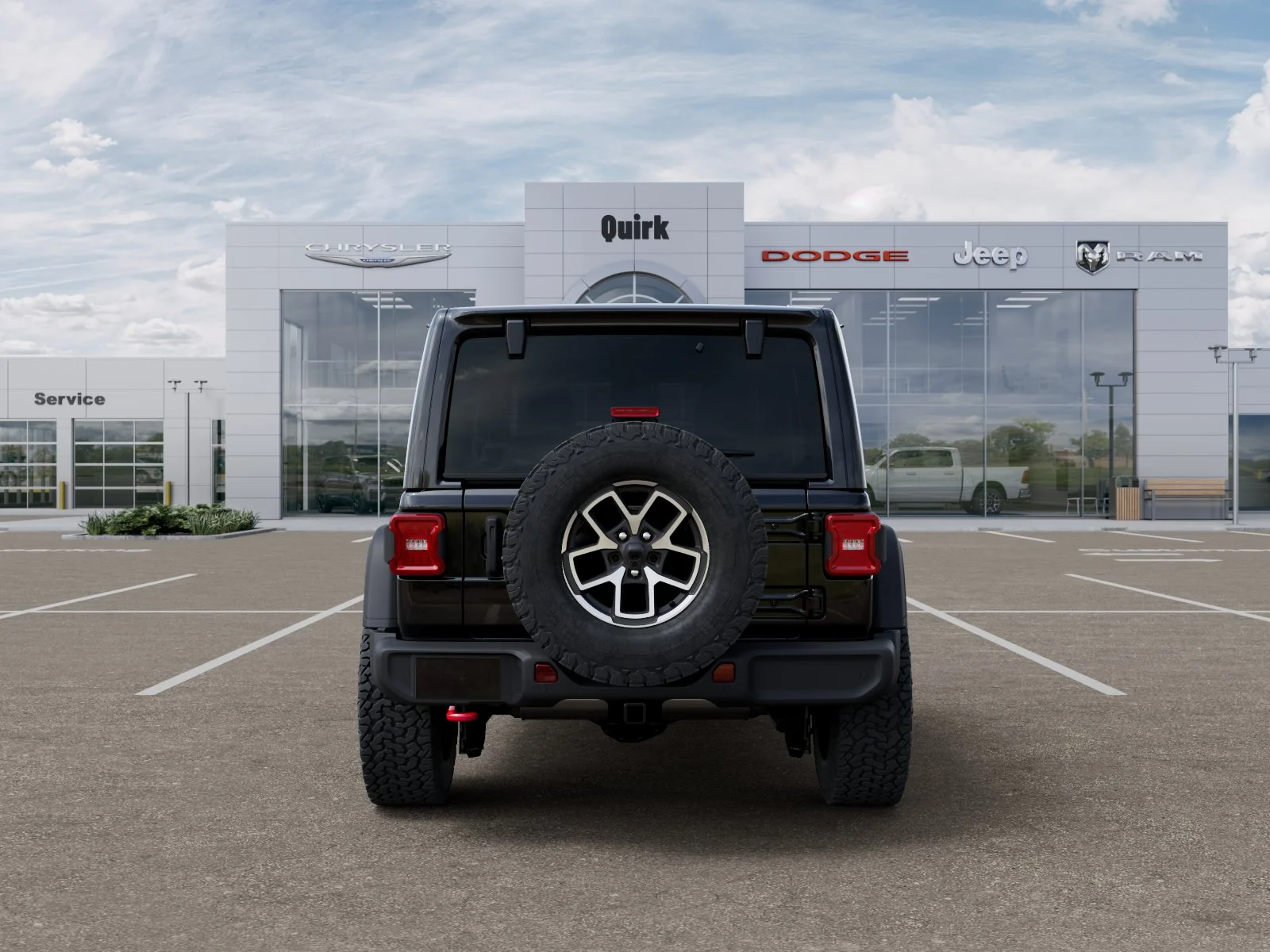 New 2026 Black Clear-Coat Exterior Paint Jeep Rubicon image 33
