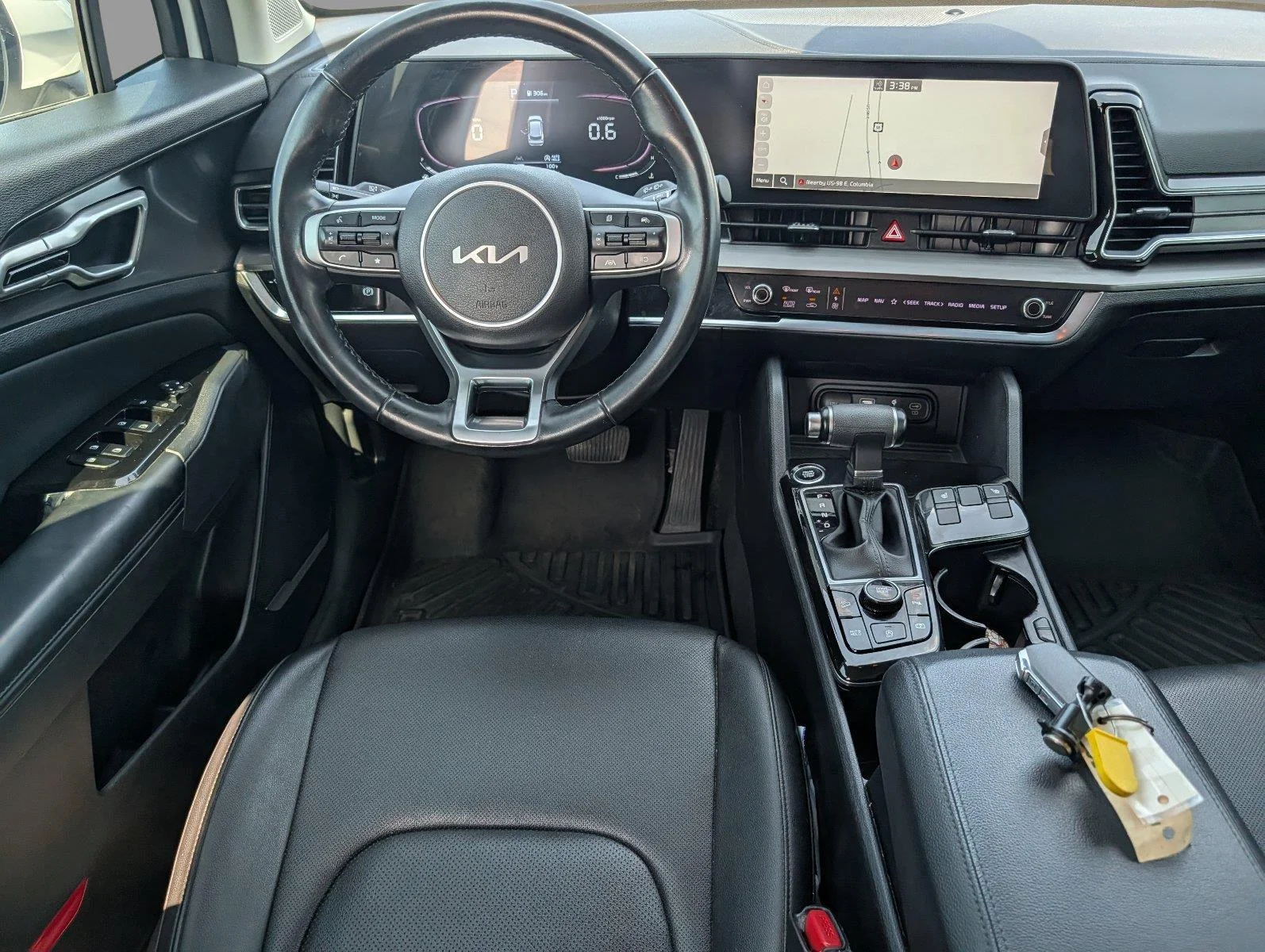 Used 2023 Glacial White Pearl Kia EX image 28
