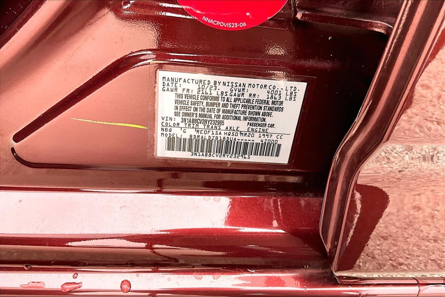 Used 2024 Rosewood Metallic Nissan SV image 34