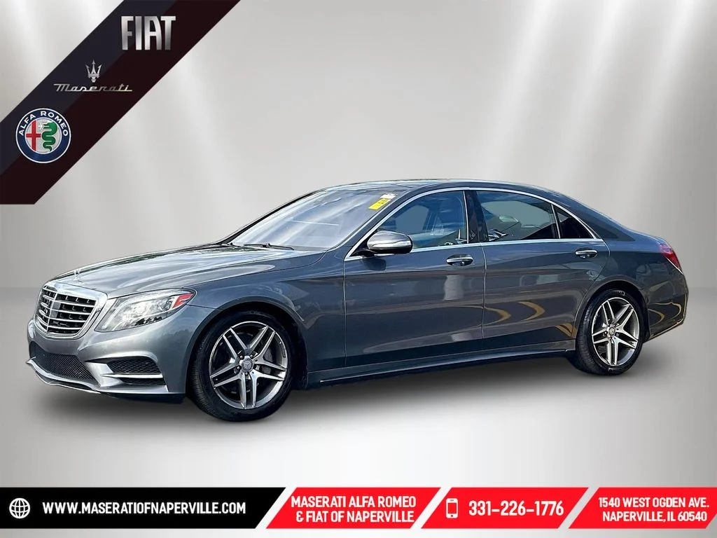 Used 2017 Gray Mercedes-Benz S 550 image 1