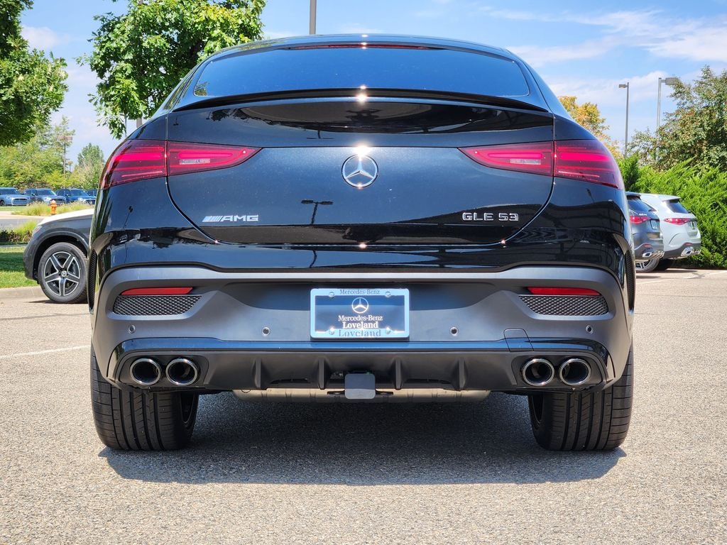 New 2026 Obsidian Black Metallic Mercedes-Benz AMG® GLE 53 COUPE image 7