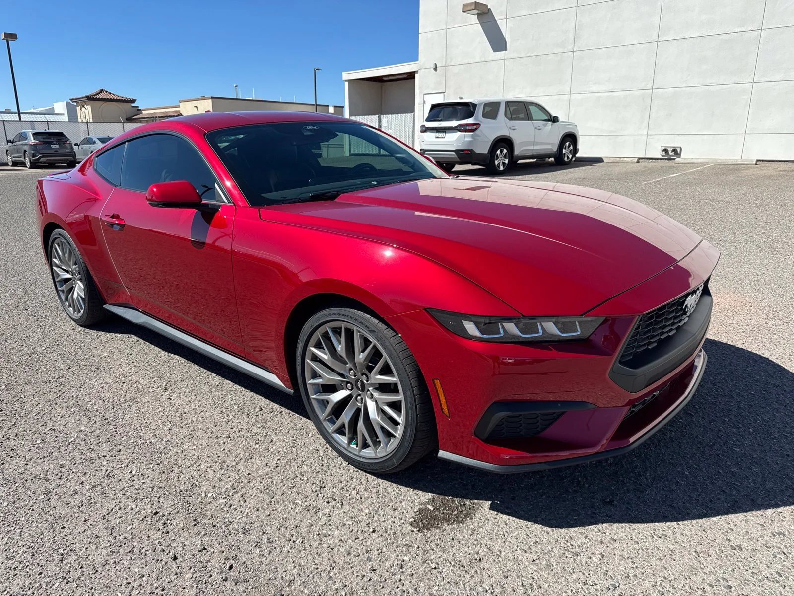 Used 2024 Red Ford EcoBoost Premium image 3