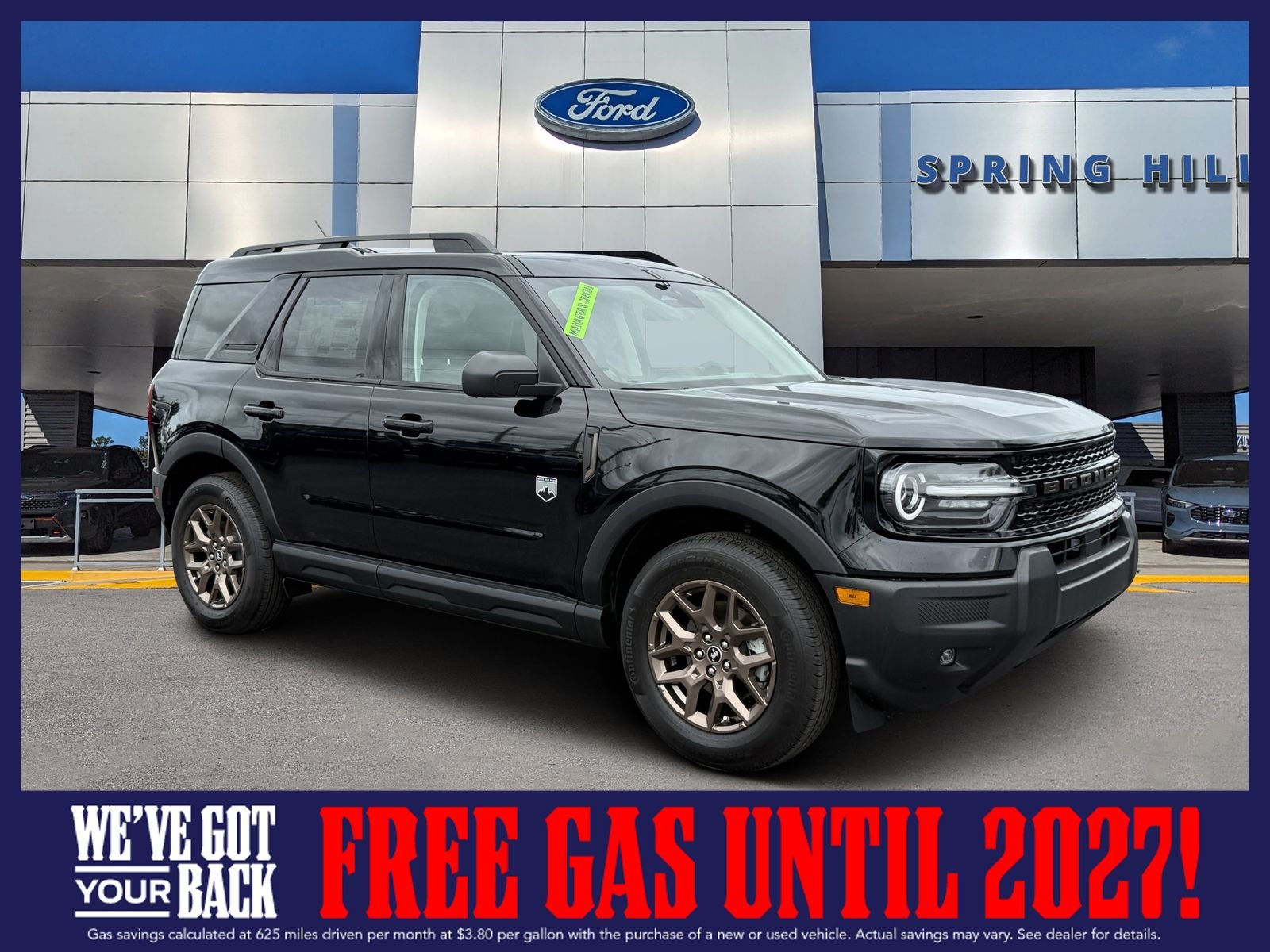 New 2026 Shadow Black Ford Big Bend image 1