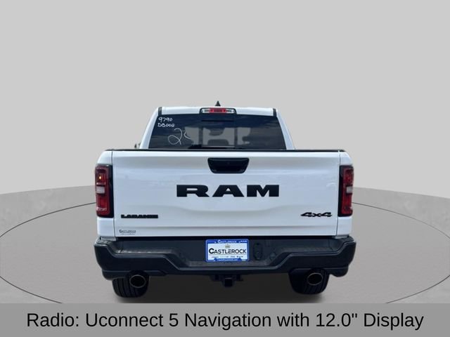 New 2026 Bright White Clear-Coat Exterior Paint RAM Laramie image 6