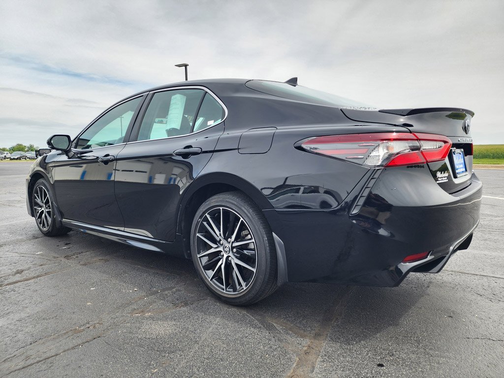 Used 2024 Midnight Black Metallic Toyota SE image 7