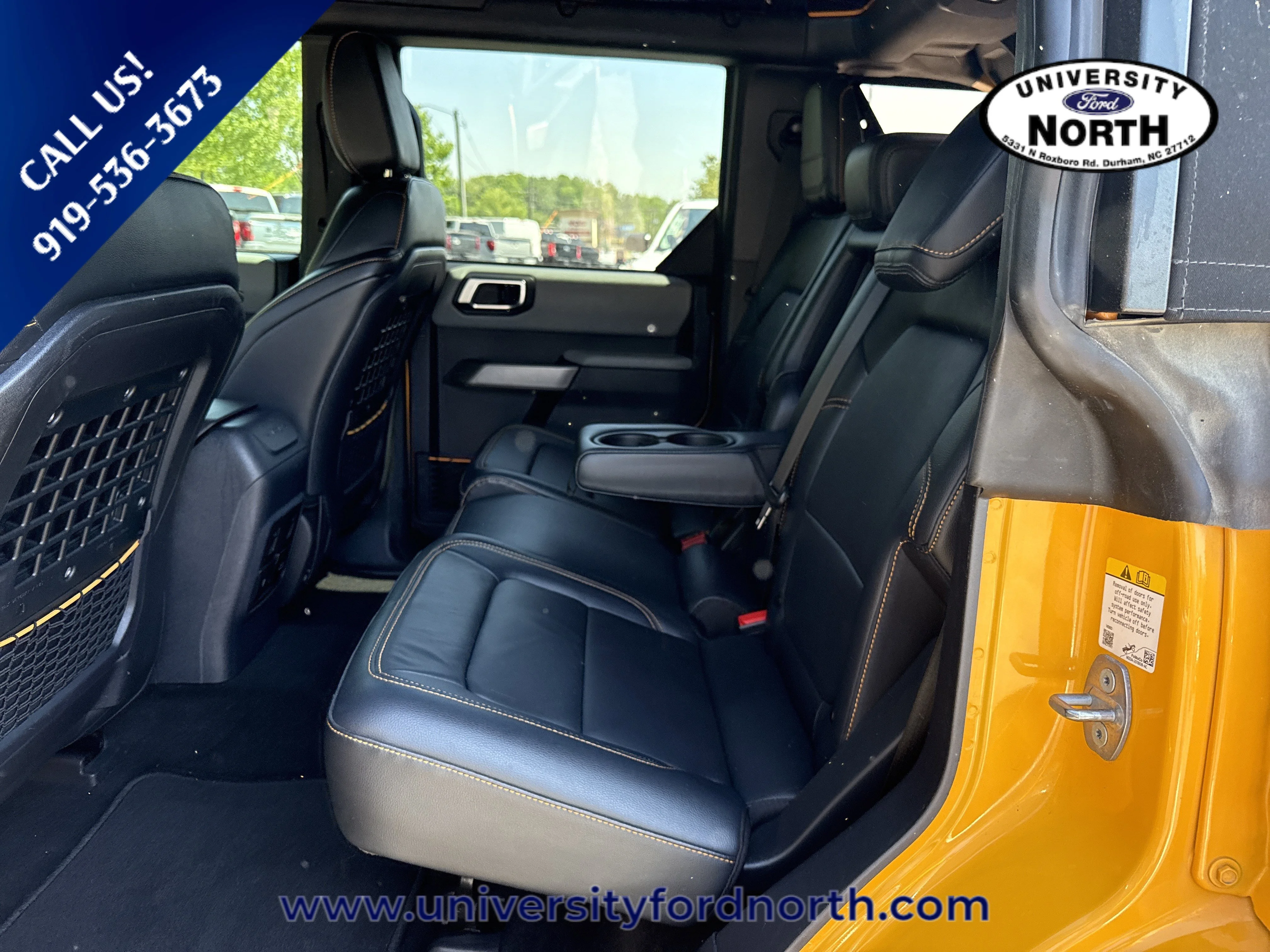 Used 2022 Cyber Orange Metallic Tricoat Ford Badlands image 36