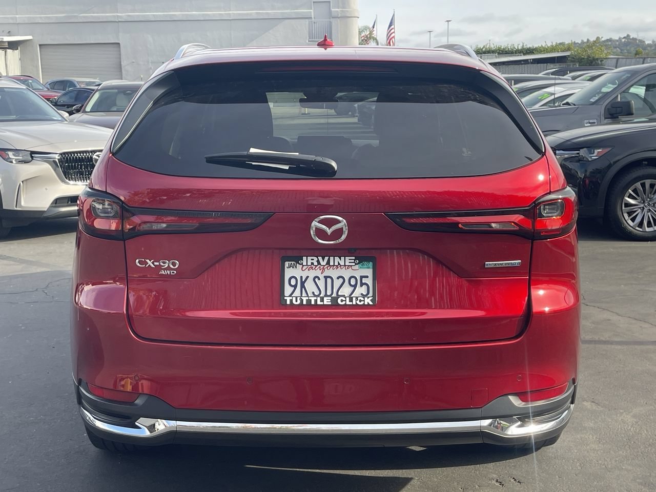 Used 2024 Soul Red Crystal Metallic Mazda Premium image 4