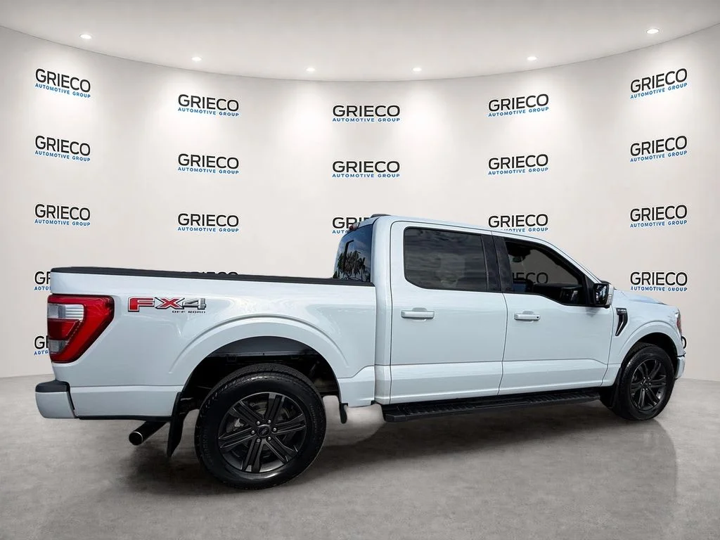 Certified Used 2022 Space White Metallic Ford Lariat image 7
