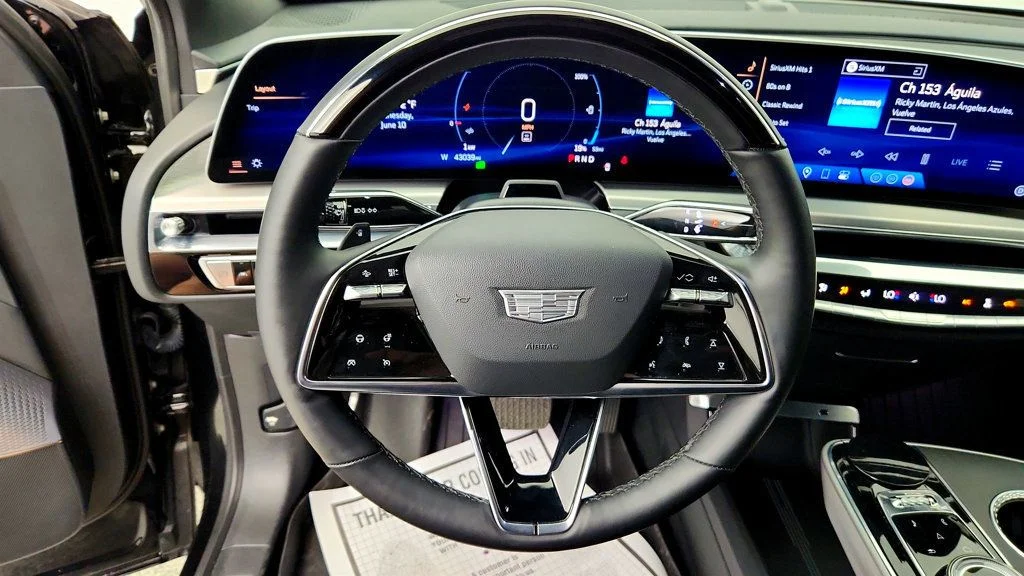 Used 2024 Stellar Black Metallic Cadillac 4dr Sport w/1SJ image 12
