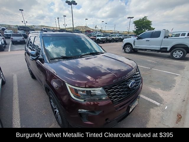 Used 2018 Red Ford Sport image 7