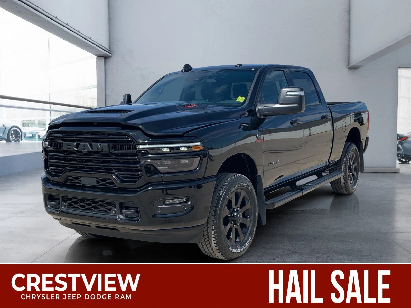 New 2026 Diamond Black Crystal Pearl Ram Laramie image 1