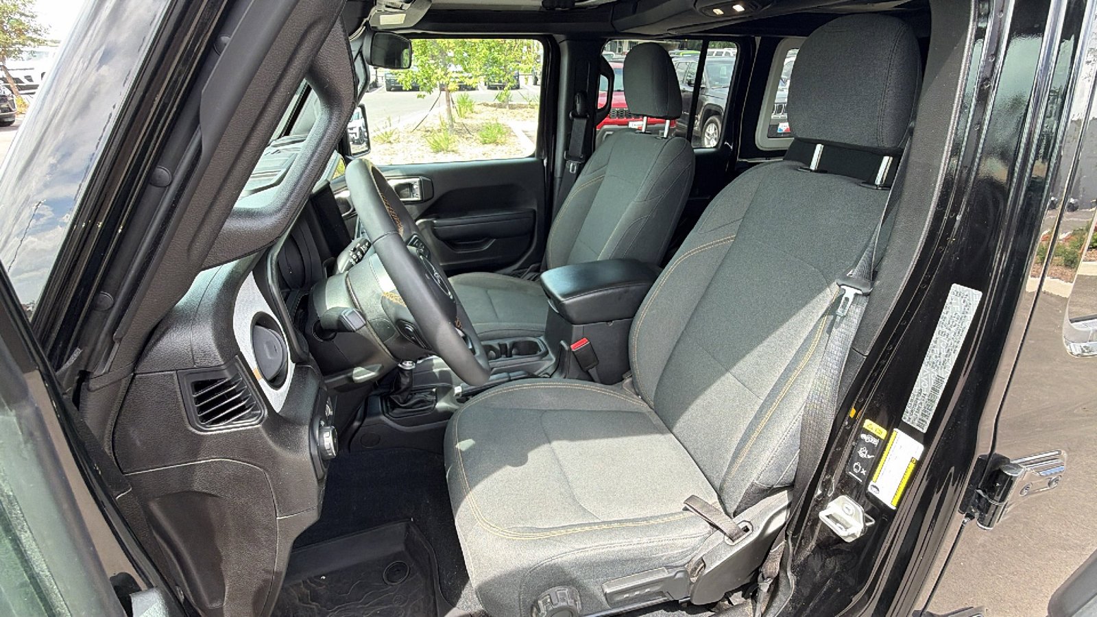 Used 2024 Black Clearcoat Jeep Sport S image 12