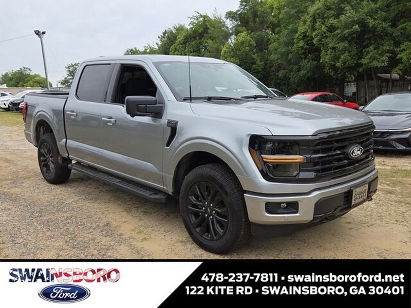 New 2026 Iconic Silver Metallic Ford XLT image 1