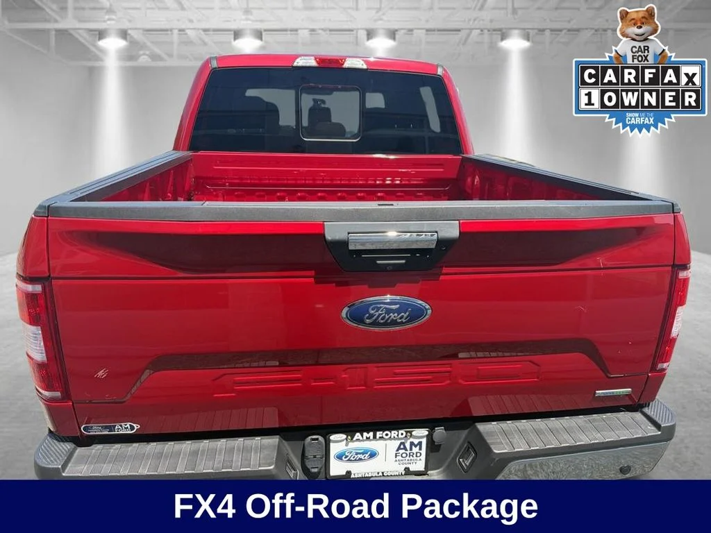 Certified Used 2020 Red Metallic Ford XLT image 4