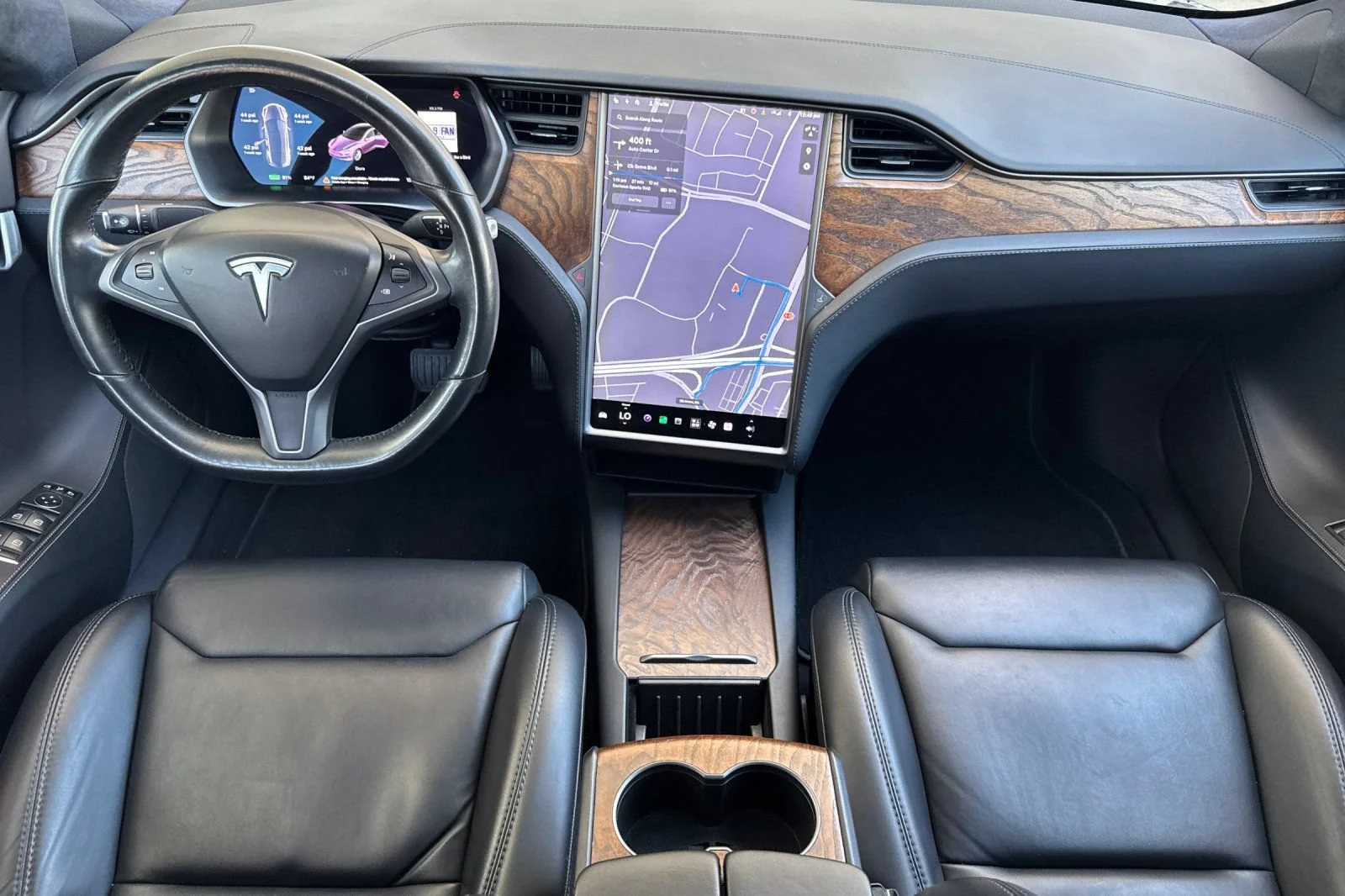 Used 2019 Gray Tesla 75D image 14
