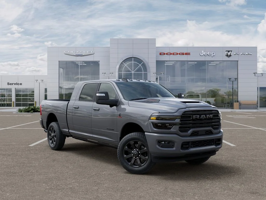 New 2026 Ceramic Gray Clear-Coat Exterior Paint RAM Laramie image 6