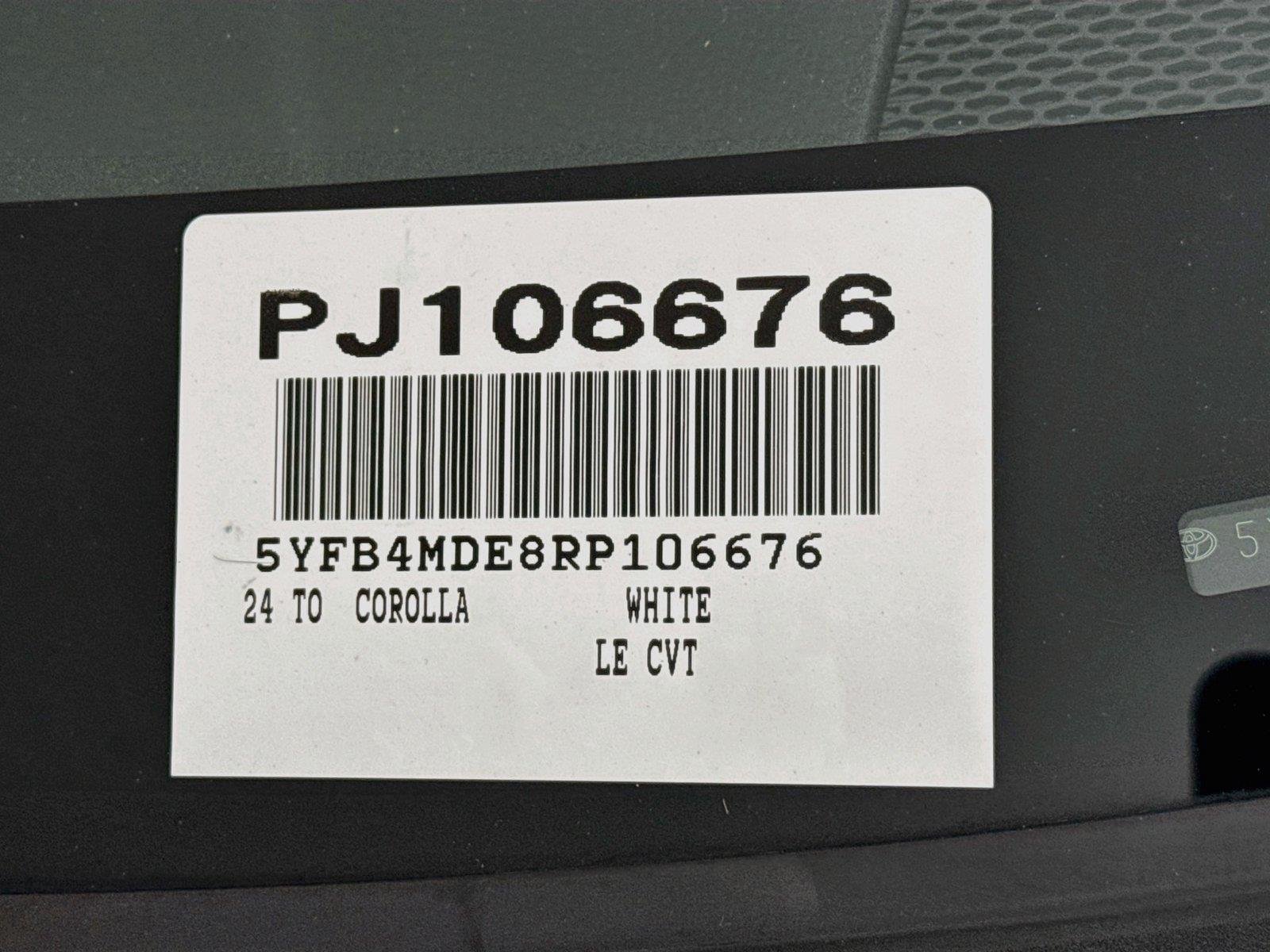 Certified Used 2024 Ice Cap Toyota LE image 43