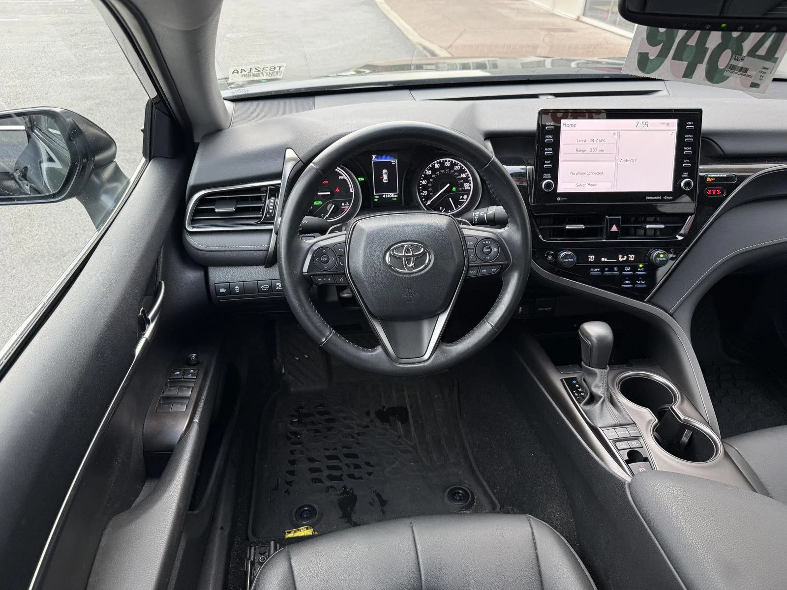 Used 2024 Midnight Black Metallic TOYOTA  image 15