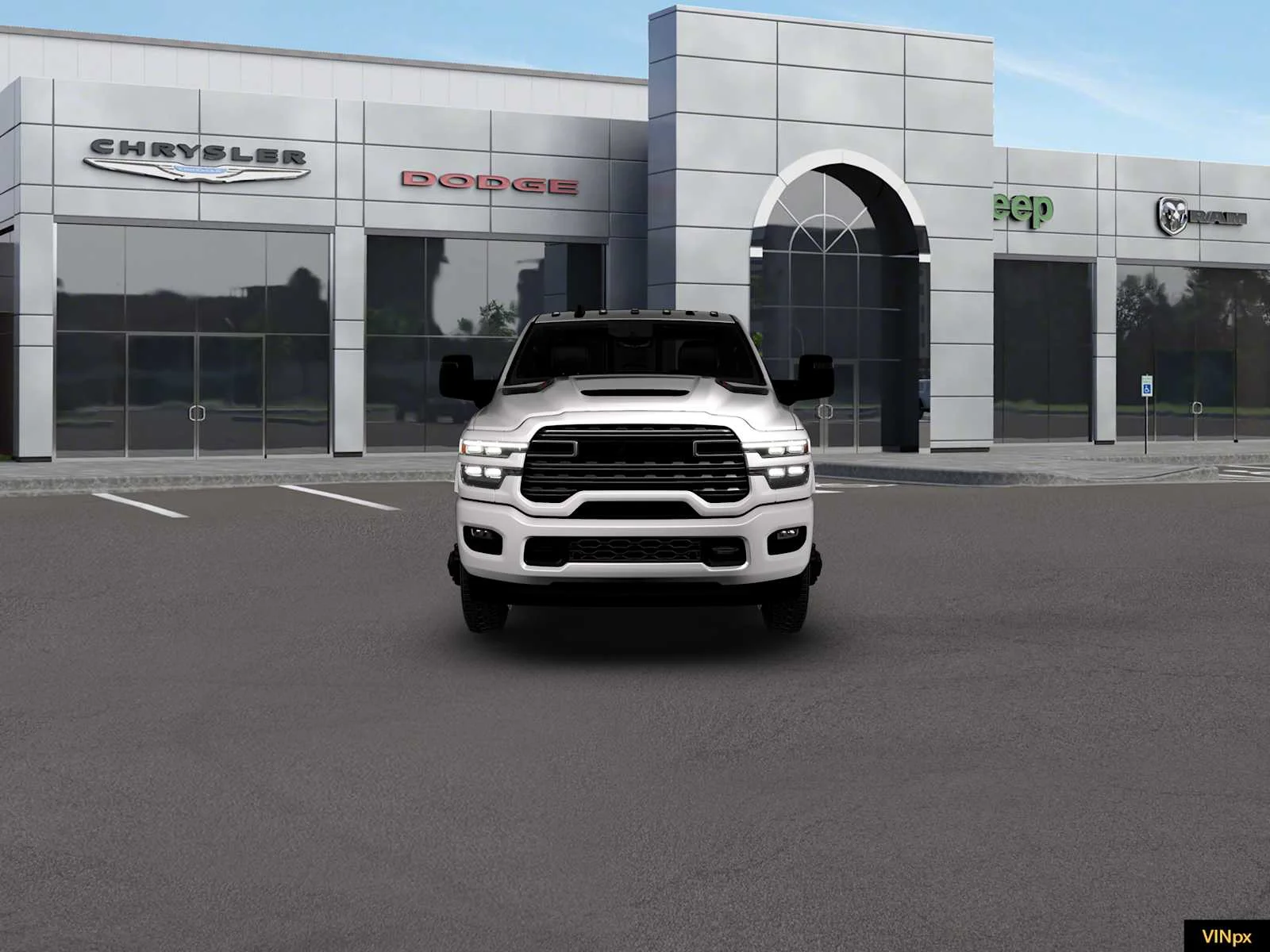 New 2026 Bright White Clear-Coat Exterior Paint RAM Limited image 12