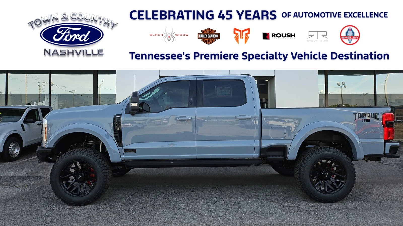 New 2026 Glacier Gray Metallic Tri-Coat Ford Shelby TORQUE 1200 4WD image 1