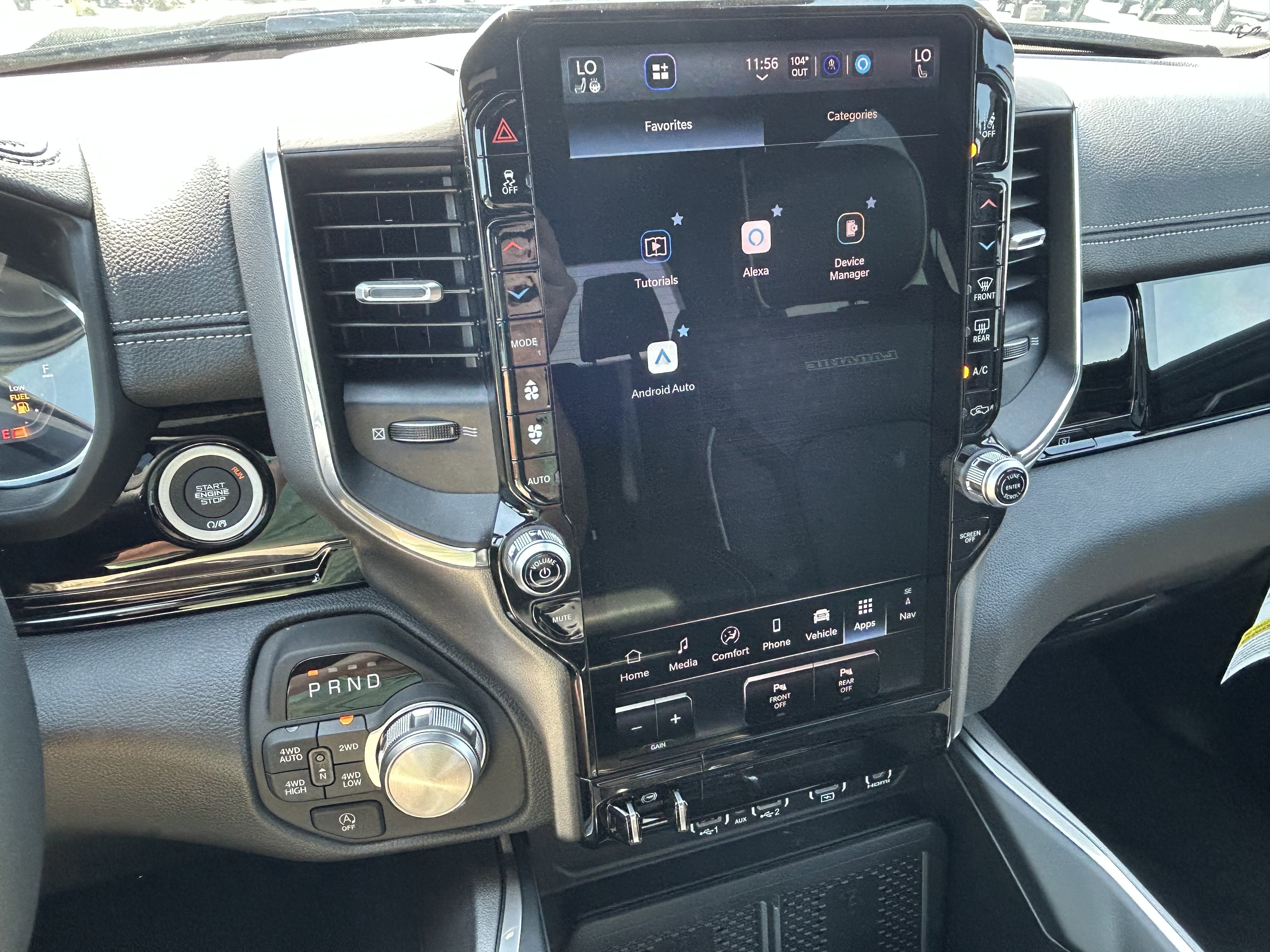 New 2026 Hydro Blue Pearl-Coat Exterior Paint RAM Laramie image 28