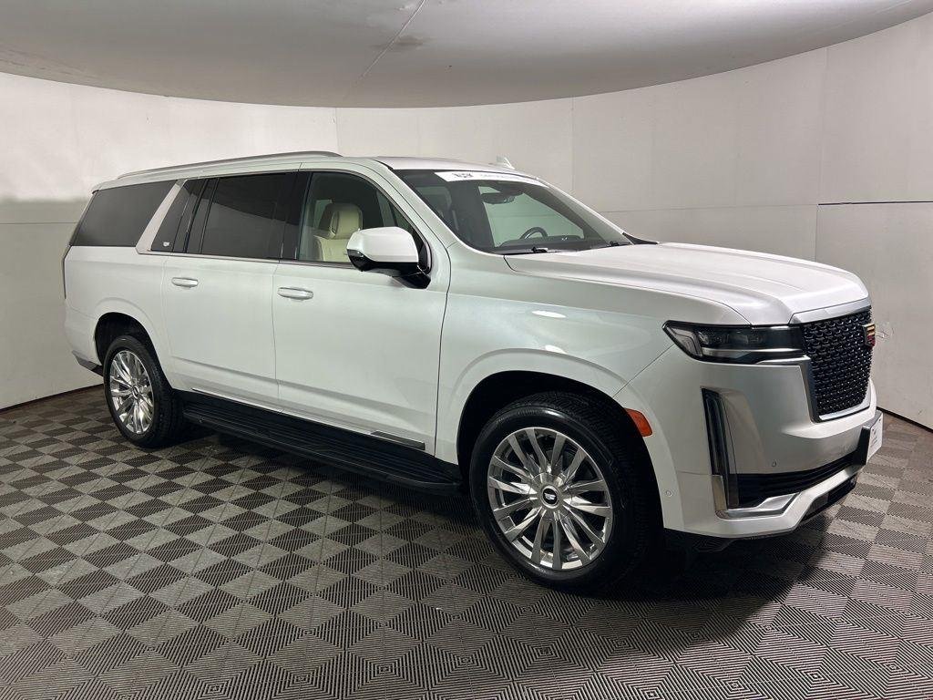 Used 2023 Crystal White Cadillac Premium image 5